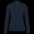 Polo jersey manga larga mujer Navy L