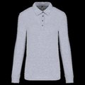 Polo jersey manga larga mujer Oxford Grey S