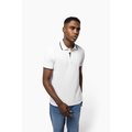 Polo manga corta 100% algodón piqué