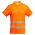 Polo Manga Corta Alta Visibilidad Naranja Fluor Xl