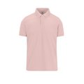 Polo manga corta hombre algodón preencogido Blush Pink L