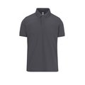 Polo manga corta hombre algodón preencogido DARK GREY 3XL