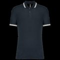 Polo manga corta hombre Navy / White 3XL