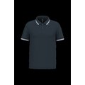 Polo manga corta hombre Navy / White 4Xl