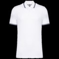Polo manga corta hombre White / Navy M