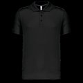 Polo de manga corta infantil Black 6/8 ans