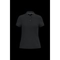 Polo manga corta mujer algodón Black M