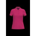 Polo manga corta mujer algodón Fuchsia 3Xl
