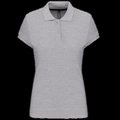 Polo manga corta mujer algodón Oxford Grey 3XL