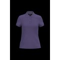 Polo manga corta mujer algodón Purple M