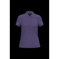 Polo manga corta mujer algodón Purple S