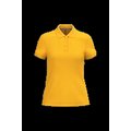 Polo manga corta mujer algodón Yellow L