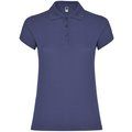Polo Manga Corta Mujer Colores AZUL DENIM M