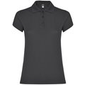 Polo Manga Corta Mujer Colores Plomo Oscuro S