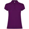 Polo Manga Corta Mujer Colores Púrpura M