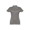 Polo Manga Corta de Mujer Gris L