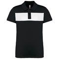 Polo de manga corta para niños Negro 6/8 ans