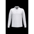 Polo manga larga hombre algodón piqué Ash Heather Xxl