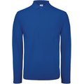 Polo manga larga hombre algodón Royal Blue M