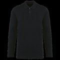Polo manga larga hombre Black L