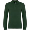 Polo manga larga infantil algodón Forest Green 4/6 ans