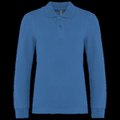 Polo manga larga infantil algodón Light Royal Blue 12/14 ans