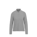 Polo manga larga mujer algodón Sport Grey Xs