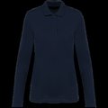 Polo manga larga mujer corte recto Deep Navy XXL