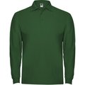 Polo Manga Larga con Puños VERDE BOTELLA 3XL