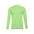 Polo de manga larga Unisex Verde Claro 3XL