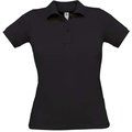 Polo mujer 100% algodón Black XL