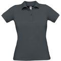 Polo mujer 100% algodón DARK GREY S