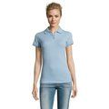 Polo Mujer Algodón 180g Azul Cielo L