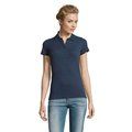 Polo Mujer Algodón 180g Denim Jaspeado M