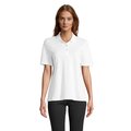 Polo mujer algodón corte cómodo Blanco M