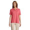 Polo mujer algodón corte cómodo Folk Pink Twin S