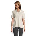 Polo mujer algodón corte cómodo Natural Xl