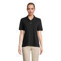 Polo mujer algodón corte cómodo Negro L