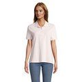 Polo mujer algodón corte cómodo Rosa Pálido Xl