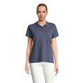 Polo mujer algodón manga corta Denim S