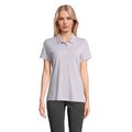 Polo mujer algodón manga corta Lila L