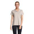 Polo mujer algodón manga corta Linen Twin S