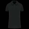Polo de mujer de algodón orgánico Black L