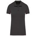 Polo de mujer de algodón orgánico DARK GREY XL