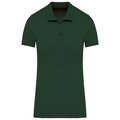 Polo de mujer de algodón orgánico Forest Green XXL
