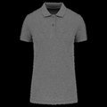Polo de mujer de algodón orgánico Grey Heather Xl