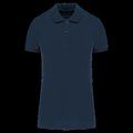 Polo de mujer de algodón orgánico Navy XXL