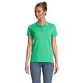 Polo Mujer Algodón Orgánico Verde Primavera Xxl