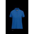 Polo mujer algodón preencogido Royal Blue S