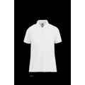 Polo mujer algodón ring-spun White M